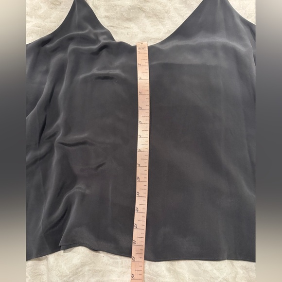 Everlane Clean Silk Cami dark gray - Picture 7 of 8